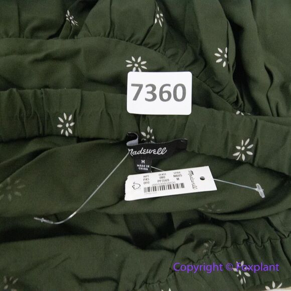 NEW Madewell Pull-On Ruffle Tiered Mini Skirt in Dot Daisies, M - Picture 13 of 15